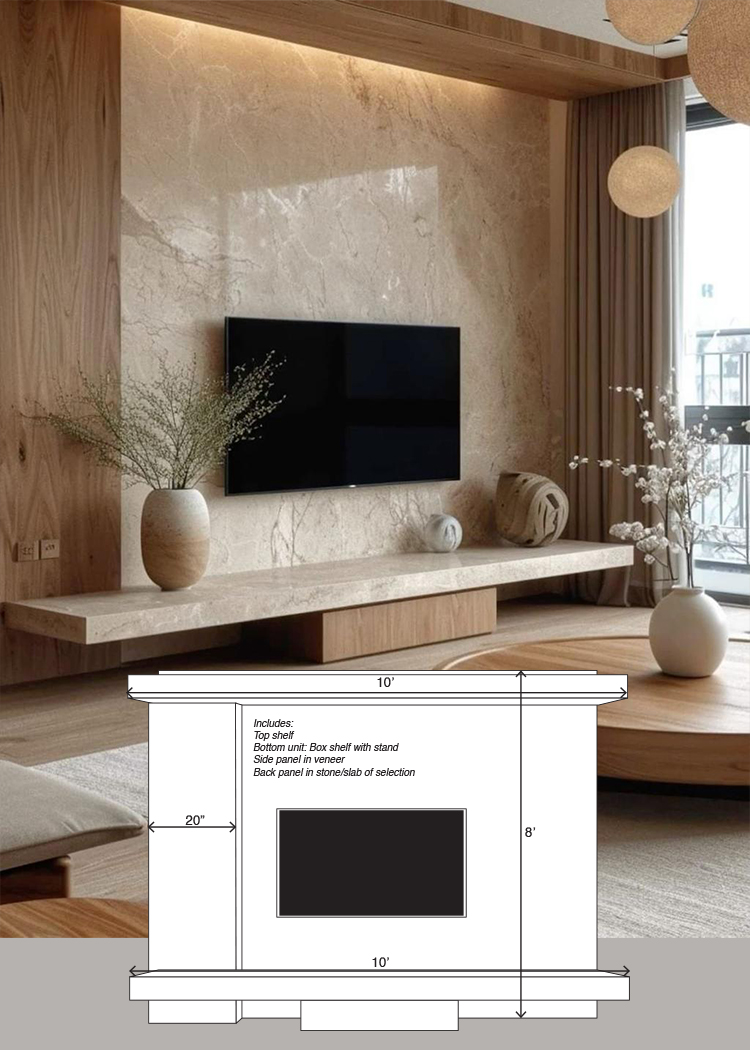 Luxe TV Unit